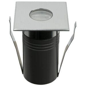 Artecta Fresno-1SQ A-symmetric 3000K – LED grondspotje met een warm witte LED (2 Watt) High Voltage J&H licht en geluid