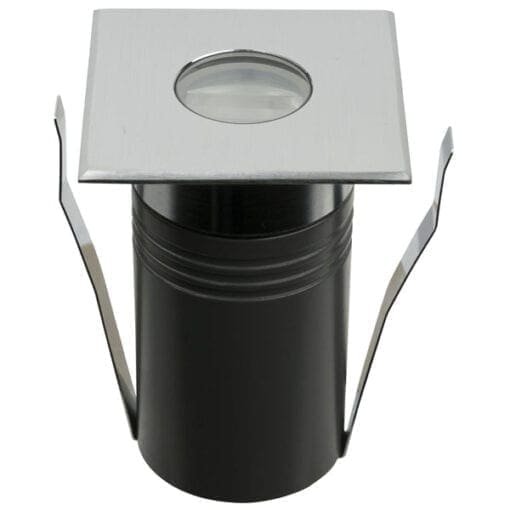 Artecta Fresno-1SQ A-symmetric 3000K – LED grondspotje met een warm witte LED (2 Watt) High Voltage J&H licht en geluid