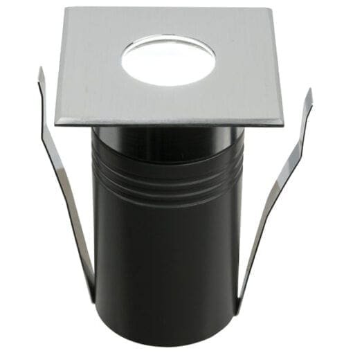 Artecta Fresno-1SQ A-symmetric 3000K – LED grondspotje met een warm witte LED (2 Watt) High Voltage J&H licht en geluid 3
