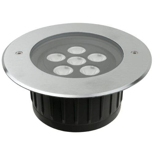 Artecta Houston-6R Symmetric 3000K – LED grondspot met warm witte LED’s (12 Watt) High Voltage J&H licht en geluid