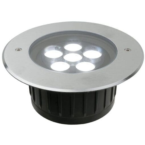 Artecta Houston-6R Symmetric 3000K – LED grondspot met warm witte LED’s (12 Watt) High Voltage J&H licht en geluid 3