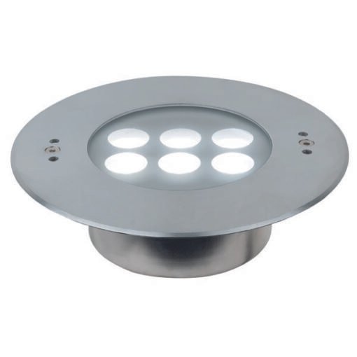 Artecta Linz-6R Symmetric 3000K – LED onderwaterspot met warm witte LED’s (12 Watt) IP-68 J&H licht en geluid 3