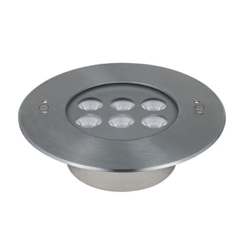 Artecta Linz-6R RGB – LED onderwaterspot met RGB LED’s (12 Watt) IP-68 J&H licht en geluid
