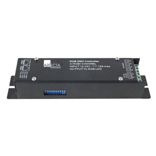 Artecta LED RGB DMX controller Architectuur- verlichting J&H licht en geluid