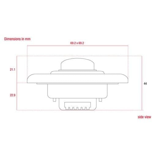 Artecta DimWheel Faceplate Controllers J&H licht en geluid 2