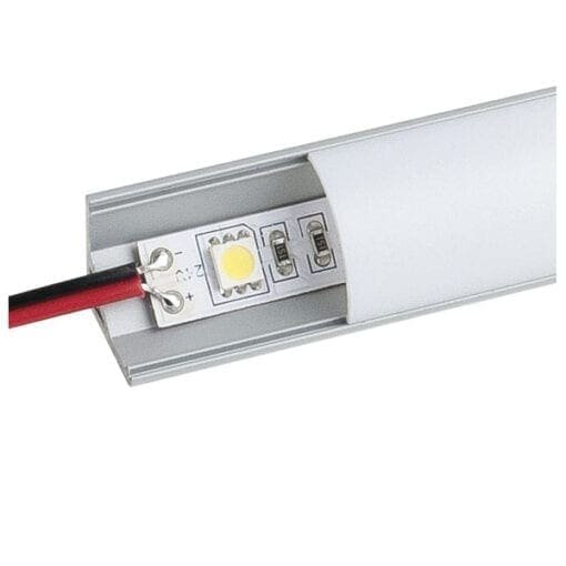 Artecta Profile pro 6 corner – Aluminium hoekprofiel voor een flexibele LED strip (met 2 covers) Architectuur- verlichting J&H licht en geluid