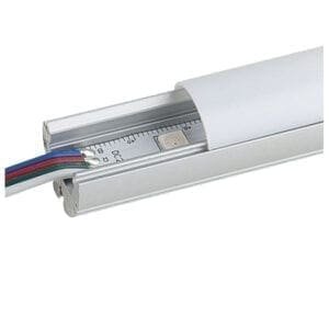 Artecta Profile pro 8 round – Aluminium opbouwprofiel voor een flexibele LED strip (met 2 covers) Architectuur- verlichting J&H licht en geluid