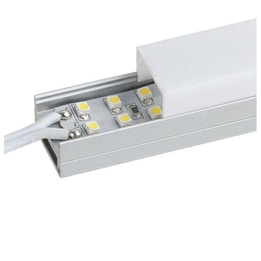 Artecta Profile pro 11 surface – Aluminium opbouwprofiel voor een flexibele LED strip (met 2 covers) Architectuur- verlichting J&H licht en geluid