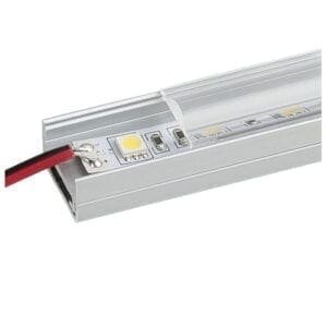 Artecta Profile pro 12 surface – Aluminium opbouwprofiel voor een flexibele LED strip (met een cover) Architectuur- verlichting J&H licht en geluid