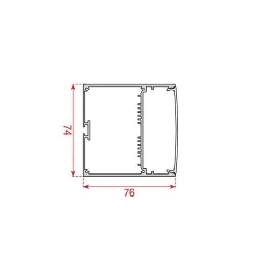 Artecta Profile Pro-Line 9 Suspended Profiles J&H licht en geluid 2