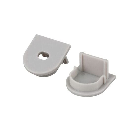 Artecta Eindkapjes set voor het Profile pro 10 surface opbouwprofiel Architectuur- verlichting J&H licht en geluid