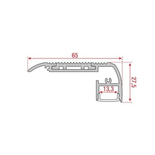Artecta profile pro-line 27 stair Profiles J&H licht en geluid 2