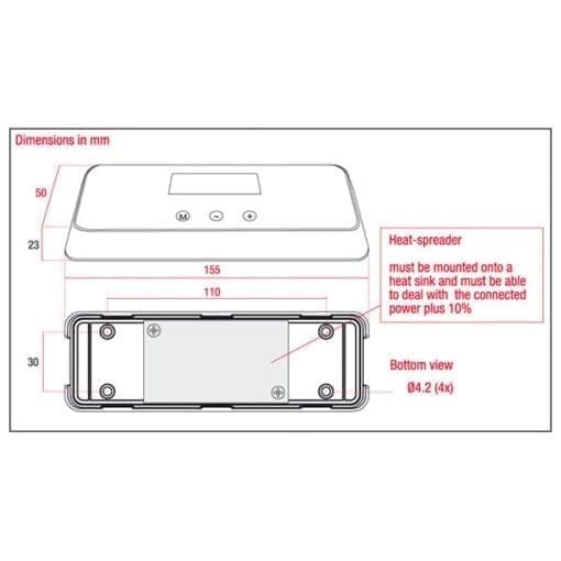 Artecta LinearDrive 4 channel 720W – 4-kanaals LED driver (constant voltage) Architectuur- verlichting J&H licht en geluid 3