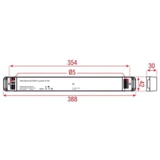 Artecta DualDrive AC100W – LED driver (DALI dimbaar) Architectuur- verlichting J&H licht en geluid 2