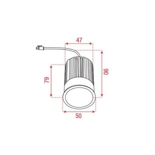 Artecta Retro LED Aton MR16 Amp 10W 36° J&H licht en geluid 2