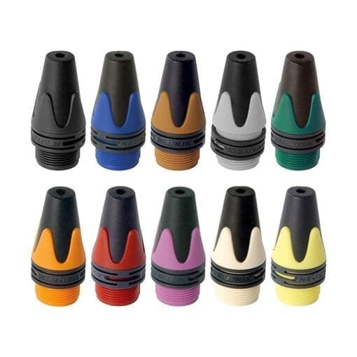 DAP Kleurring voor een XX-type XLR connector, blauw Aansluitingen en connectoren J&H licht en geluid
