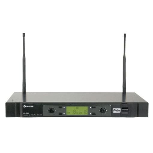 DAP ER-216B Draadloze microfoon ontvanger, 614-638 MHz Audio J&H licht en geluid