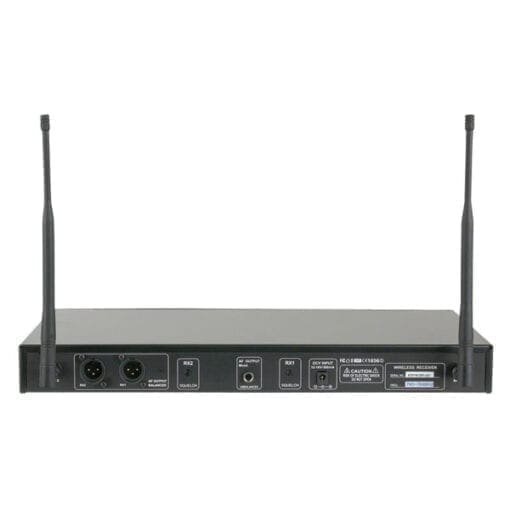 DAP ER-216B Draadloze microfoon ontvanger, 822-846 MHz _Uit assortiment J&H licht en geluid 2