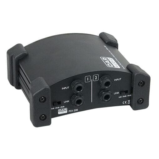 DAP PDI-200, Passieve stereo DI-box Audio J&H licht en geluid