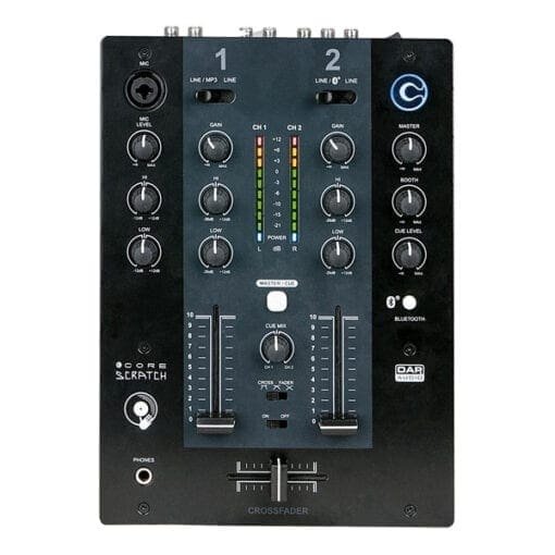 DAP Core Scratch, 2-kanaals mixer Audio J&H licht en geluid 3
