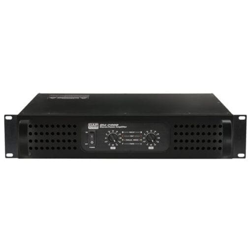 DAP DM-2000 – Digitale versterker (2 x 1000 Watt) _Uit assortiment J&H licht en geluid