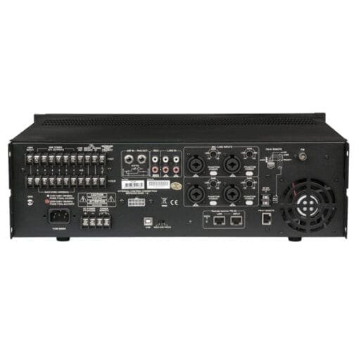 DAP ZPA-6240TU – 100V zone versterker / mixer / media-player / tuner (240 Watt) _Uit assortiment J&H licht en geluid 2