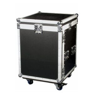 DAP 19 inch flightcase (10HE front, 10HE top) hoezen en kisten J&H licht en geluid