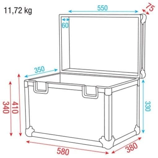 DAP Stack Case 2 Diverse kisten UCA J&H licht en geluid 4