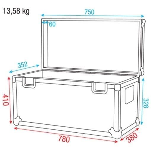 DAP Stack Case 3 Diverse kisten UCA J&H licht en geluid 4