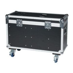 DAP LCA-PHA5 Flightcase voor 2 Showtec Phantom 75 of Phantom 95 LED Spot Moving Heads hoezen en kisten J&H licht en geluid