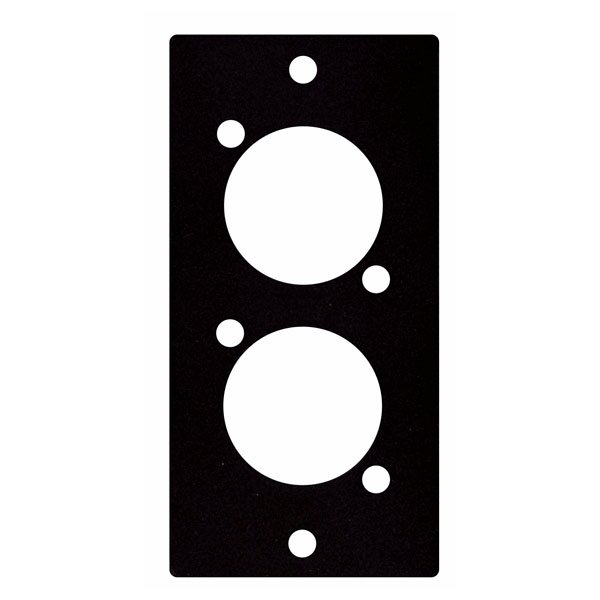 SHOWGEAR D-size paneel 1 segment 2U zwart 19-inch accessoires J&H licht en geluid SHOWGEAR D-size paneel 1 segment 2U zwart 19-inch accessoires J&H licht en geluid