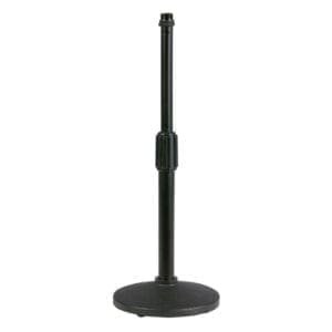 DAP Desk microfoonstatief recht verstelbaar max. 37cm (zwart) Audio J&H licht en geluid