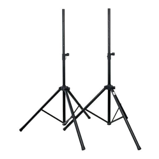 DAP set met 2 luidsprekerstatieven en 1 draagtas Audio J&H licht en geluid
