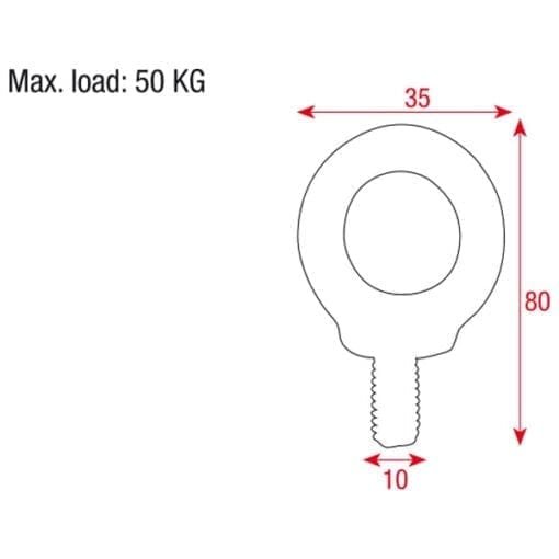DAP Vliegoog (Flying Eye) voor een luidspreker Audio J&H licht en geluid 3