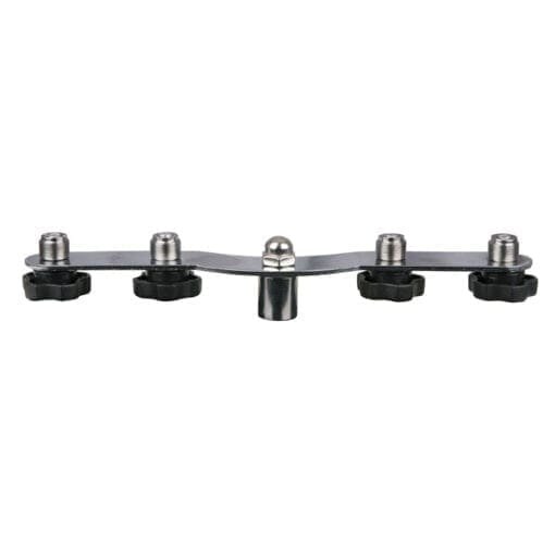 DAP microfoon T-bar voor 4 microfoonhouders Accessoires microfoon statieven J&H licht en geluid