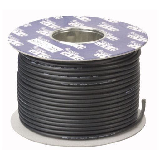 DAP LC-126B Ongebalanceerde Studio kabel, Zwart, 100 meter op rol Kabels en aansluitingen J&H licht en geluid 2