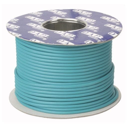 DAP MC-226G microfoon kabel groen, dubbele isolatie, 100 meter op rol Kabels en aansluitingen J&H licht en geluid