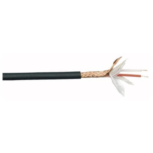 DAP DIG-110 AES-EBU 110 Ohm Digitale Kabel zwart, 100 meter op rol Datakabels J&H licht en geluid