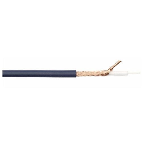 DAP AV-100 Super-Flex Shielded Video Cable Donker Blauw 100m Spool AV-kabels J&H licht en geluid