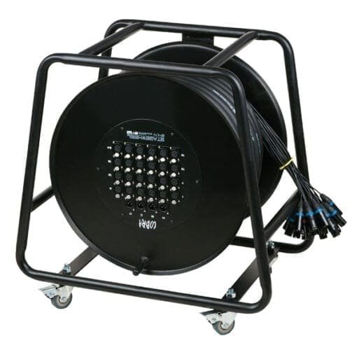 DAP CobraX stagewheel 24/4 (30 meter kabel) Kabels en aansluitingen J&H licht en geluid