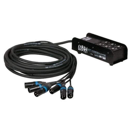 DAP CobraX 6 stagesnake (15 meter kabel) Kabels en aansluitingen J&H licht en geluid
