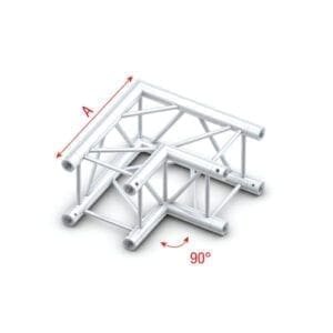 Showtec DQ22-003 trusshoek 90 Deco-vierkant J&H licht en geluid