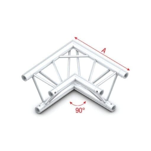 Showtec DT22-003 trusshoek 90 Deco-driehoek J&H licht en geluid