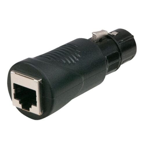 DAP 3-pins XLR female – RJ45 female adapter Adapters J&H licht en geluid 2