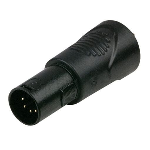 DAP 5-pins XLR male – RJ45 female adapter Adapters J&H licht en geluid