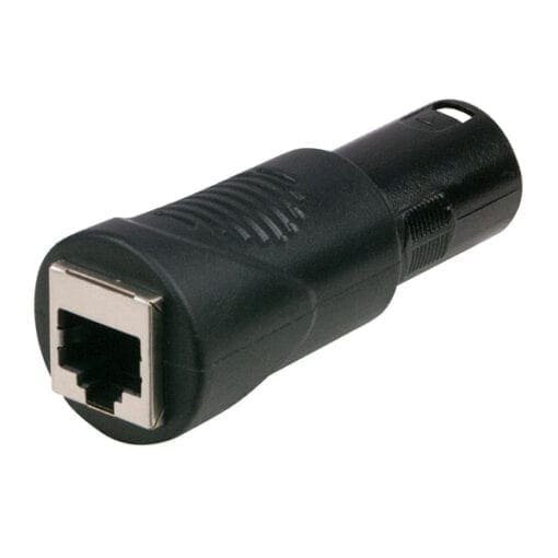 DAP 5-pins XLR male – RJ45 female adapter Adapters J&H licht en geluid 2