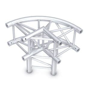 Showtec FQ ronde trusshoek 90° + omlaag Podium en rigging J&H licht en geluid