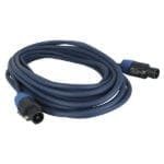 DAP 4-polige XLR kabel met Neutrik connectoren, 10 meter Kabels en aansluitingen J&H licht en geluid 10