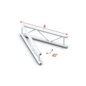 Showtec FS30-001V verticale laddertruss hoek 45 Showtec FS30 truss J&H licht en geluid