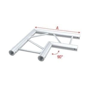 Showtec FS30-003H horizontale laddertruss hoek 90 Podium en rigging J&H licht en geluid